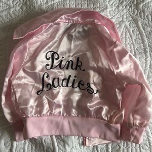 Pink Ladies Jacket + scarf